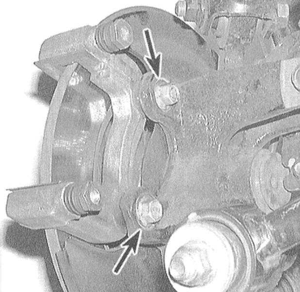 Проверка состояния, снятие и установка тормозного диска тойота лэнд крузер 100 с 1997 г.в.