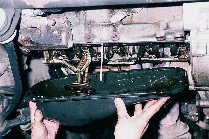 Снятие и установка поддона картера двигателя | двигатель | руководство toyota
