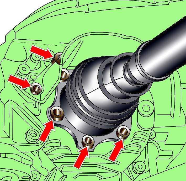 Руководство по ремонту toyota rav4 (тойота рав4) 1994-2000 г.в. 10.5.3 замена уплотнительных манжет