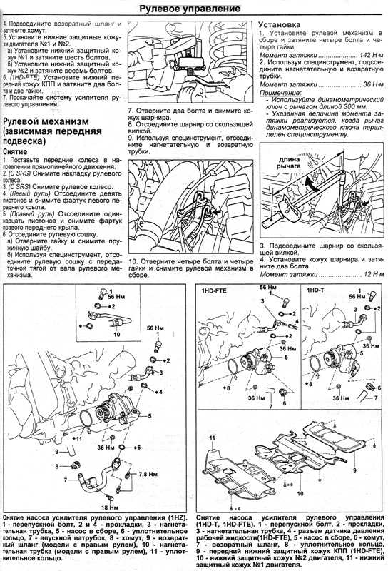 Инструкции по ремонту и замене тормозного суппорта на авто toyota land cruiser