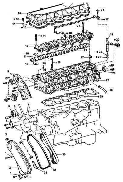 Снятие, установка, разборка и сборка головки цилиндров | двигатель | руководство toyota